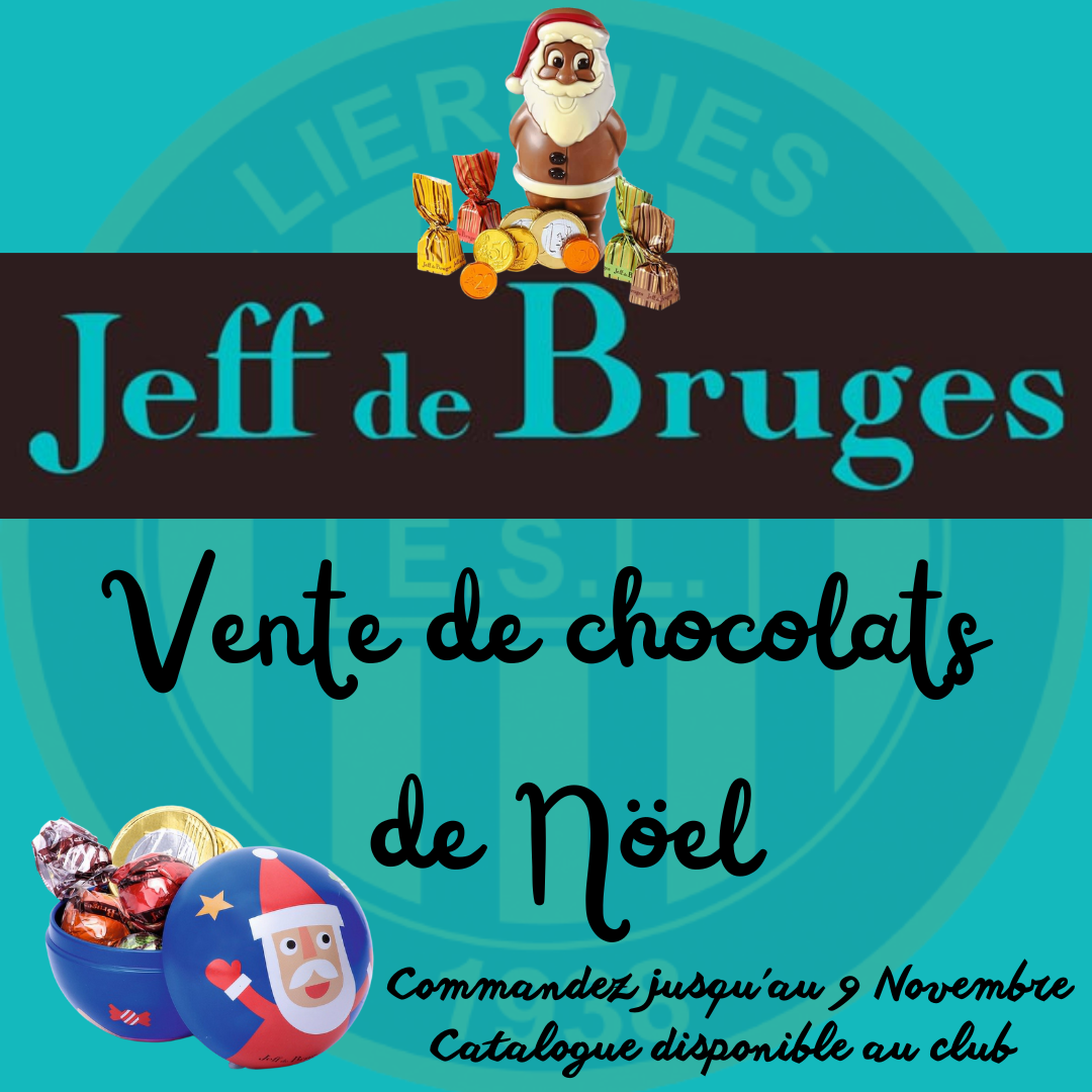 Vente de Chocolats de Noël avec Jeff de Bruges – Etoile Sportive