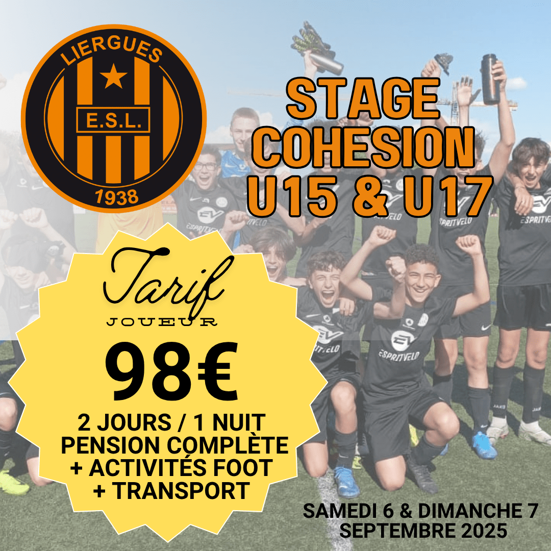 Stage de Cohésion U15-U18