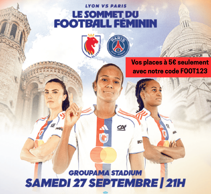 Match OL Lyonnes – PSG