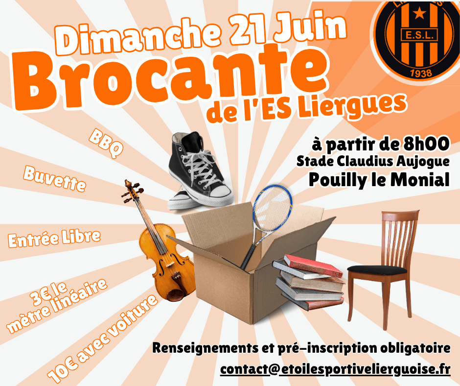 🛍️ 𝙂𝙧𝙖𝙣𝙙𝙚 𝘽𝙧𝙤𝙘𝙖𝙣𝙩𝙚 𝙙𝙚 𝙡’𝙀𝙎 𝙇𝙞𝙚𝙧𝙜𝙪𝙚𝙨 – 𝘿𝙞𝙢𝙖𝙣𝙘𝙝𝙚 21 𝙅𝙪𝙞𝙣 🛍️