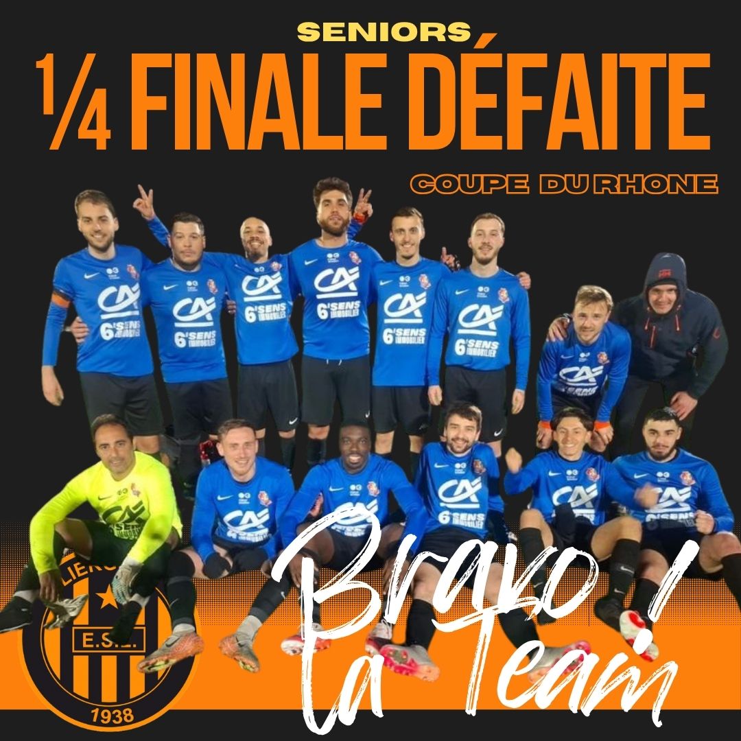 1/4 finale Coupe Du Rhône